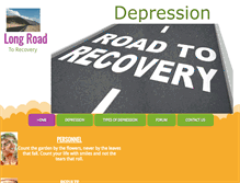 Tablet Screenshot of depressionforums.co.uk